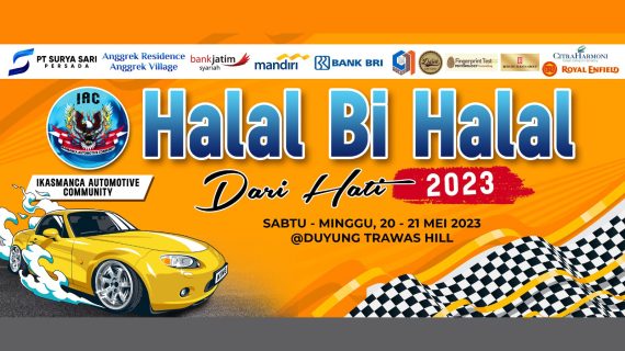 Fun Rally & Halal Bi Halal Ikasmanca Automotive Community (IAC)